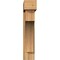 Ekena Millwork Westlake Block Rough Sawn Bracket w/ Offset Brace, Western Red Cedar, 8"W x 34"D x 40"H BKT0806X34X40WTL05RWR - alternate 4